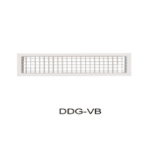 Grille de plafond en aluminium Double déflexion Grille d’alimentation Air